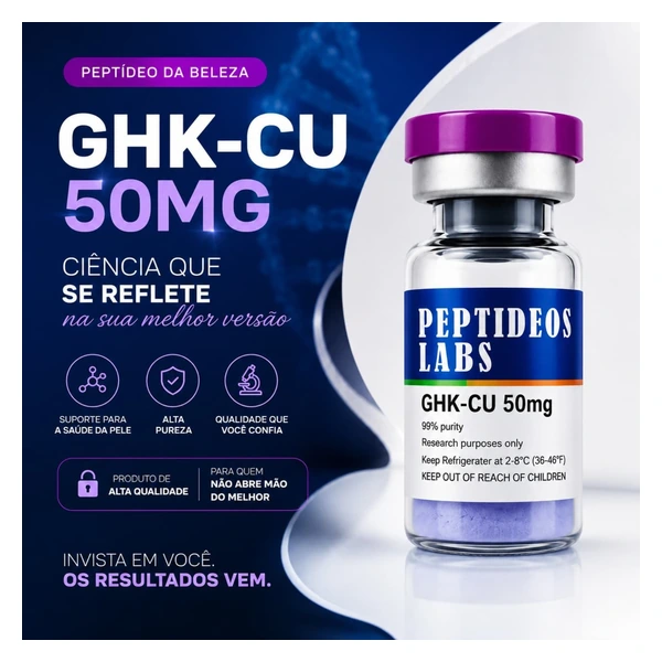 GHK-CU 50MG - Peptídeos Labs